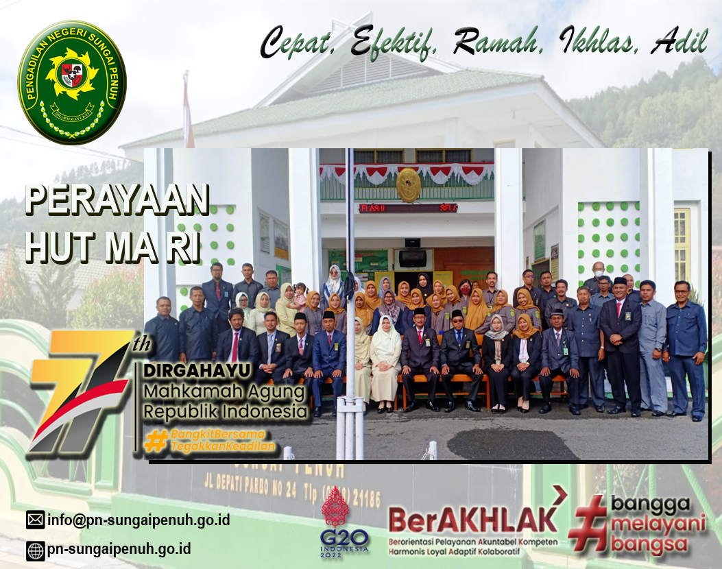 Perayaan HUT Ke-77 MA RI