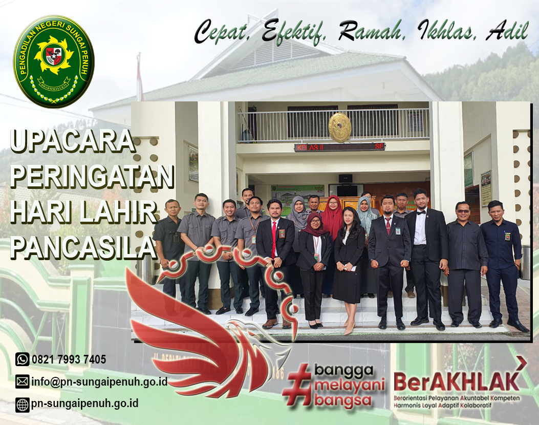 Upacara Peringatan Hari Lahir Pancasila