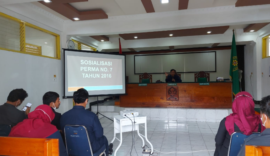 Sosialisasi PERMA No. 7, 8 dan 9 Tahun 2016