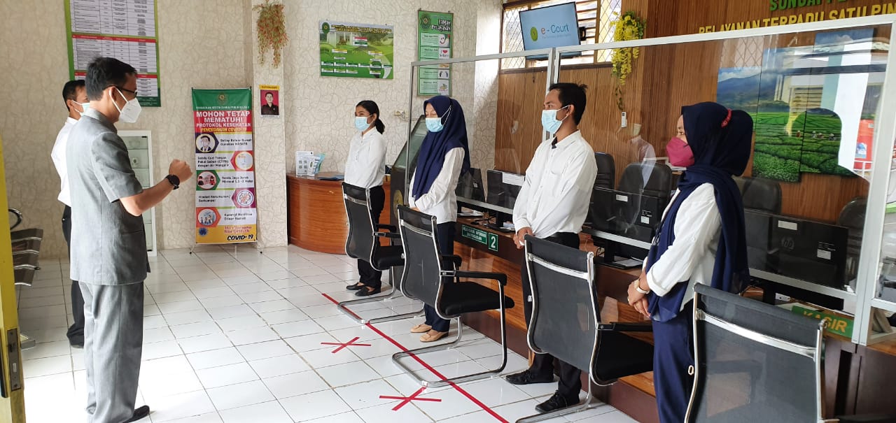 Briefing PTSP oleh Hakim Pengawas dan Supervisor
